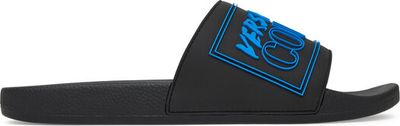 Klapki męskie na lato Versace Jeans Couture ze sklepu: eobuwie.pl w kategorii: Klapki męskie - zdjęcie WP-EBWP-9KUZS-09B_0000306047716