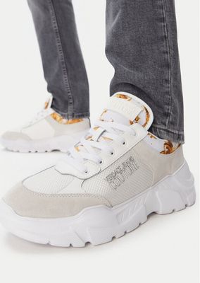 Versace Jeans Couture - Buty sportowe męskie wiosenne ze sklepu: eobuwie.pl w kategorii: Buty sportowe męskie - zdjęcie WP-EBWP-9KUZS-09B_0000306047747