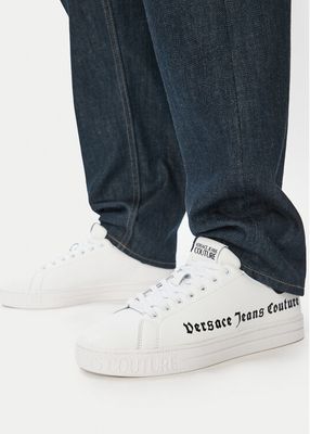 Trampki męskie na wiosnę Versace Jeans Couture ze sklepu: eobuwie.pl w kategorii: Trampki męskie - zdjęcie WP-EBWP-9KUZS-09B_0000306048003