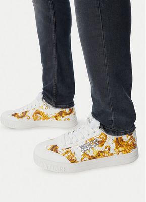 Buty sportowe męskie na wiosnę Versace Jeans Couture ze sklepu: eobuwie.pl w kategorii: Buty sportowe męskie - zdjęcie WP-EBWP-9KUZS-09B_0000306048010