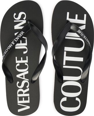 Versace Jeans Couture - Klapki męskie na lato ze sklepu: eobuwie.pl w kategorii: Klapki męskie - zdjęcie WP-EBWP-9KUZS-09B_0000306048072