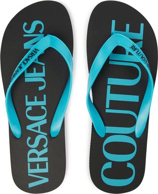 Klapki męskie letnie Versace Jeans Couture ze sklepu: eobuwie.pl w kategorii: Klapki męskie - zdjęcie WP-EBWP-9KUZS-09B_0000306048096