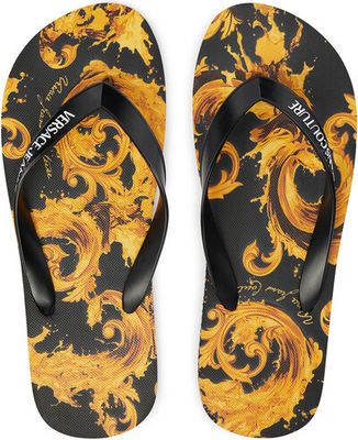 Klapki męskie na lato Versace Jeans Couture ze sklepu: eobuwie.pl w kategorii: Klapki męskie - zdjęcie WP-EBWP-9KUZS-09B_0000306048102
