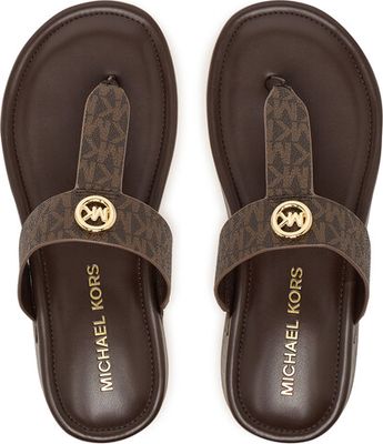 Klapki damskie letnie Michael Michael Kors ze sklepu: eobuwie.pl w kategorii: Klapki damskie - zdjęcie WP-EBWP-9KUZS-09B_0000306058507