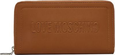 Portfel damski elegancki Love Moschino ze sklepu: eobuwie.pl w kategorii: Portfele damskie - zdjęcie WP-EBWP-9KUZS-09B_0000306070332