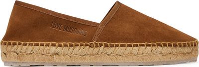 Espadryle damskie eleganckie Love Moschino ze sklepu: eobuwie.pl w kategorii: Espadryle damskie - zdjęcie WP-EBWP-9KUZS-09B_0000306072336
