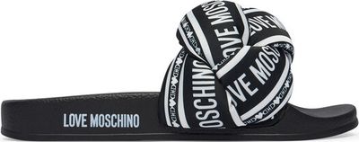 Klapki damskie na lato Love Moschino ze sklepu: eobuwie.pl w kategorii: Klapki damskie - zdjęcie WP-EBWP-9KUZS-09B_0000306072749