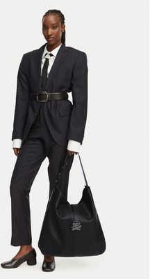 Shopper bag elegancka Karl Lagerfeld ze sklepu: eobuwie.pl w kategorii: Torby Shopper bag - zdjęcie WP-EBWP-9KUZS-09B_0000306085473