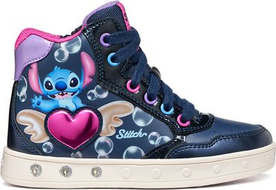 Buty sportowe dziecięce na wiosnę Geox ze sklepu: eobuwie.pl w kategorii: Buty sportowe dziecięce - zdjęcie WP-EBWP-9KUZS-09B_0000306096028