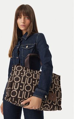 Liu Jo - Shopper bag w stylu młodzieżowym ze sklepu: eobuwie.pl w kategorii: Torby Shopper bag - zdjęcie WP-EBWP-9KUZS-09B_0000306101449