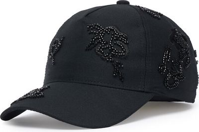 Czapka z daszkiem damska elegancki Liu Jo ze sklepu: eobuwie.pl w kategorii: Czapki z daszkiem damskie - zdjęcie WP-EBWP-9KUZS-09B_0000306101678