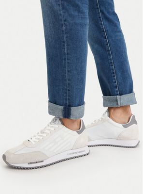 Buty sportowe męskie na wiosnę EA7 Emporio Armani ze sklepu: eobuwie.pl w kategorii: Buty sportowe męskie - zdjęcie WP-EBWP-9KUZS-09B_0000306113985