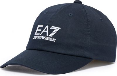 Czapka z daszkiem męska jesienny EA7 Emporio Armani ze sklepu: eobuwie.pl w kategorii: Czapki z daszkiem męskie - zdjęcie WP-EBWP-9KUZS-09B_0000306114425