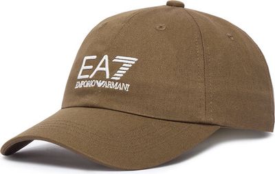 Czapka z daszkiem męska na jesień EA7 Emporio Armani ze sklepu: eobuwie.pl w kategorii: Czapki z daszkiem męskie - zdjęcie WP-EBWP-9KUZS-09B_0000306114456