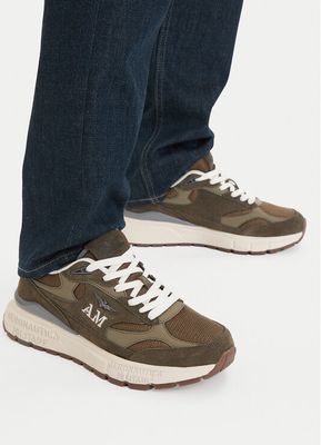 Buty sportowe męskie Aeronautica Militare ze sklepu: eobuwie.pl w kategorii: Buty sportowe męskie - zdjęcie WP-EBWP-9KUZS-09B_0000306129818