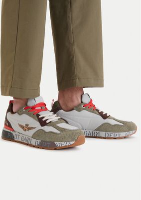 Aeronautica Militare - Buty sportowe męskie wiosenne ze sklepu: eobuwie.pl w kategorii: Buty sportowe męskie - zdjęcie WP-EBWP-9KUZS-09B_0000306129924