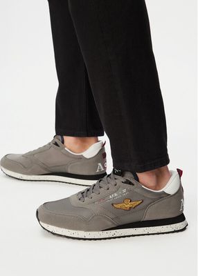 Buty sportowe męskie Aeronautica Militare ze sklepu: eobuwie.pl w kategorii: Buty sportowe męskie - zdjęcie WP-EBWP-9KUZS-09B_0000306130074
