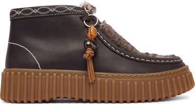 Botki jesienne Clarks ze sklepu: eobuwie.pl w kategorii: Botki - zdjęcie WP-EBWP-9KUZS-09B_0000306136427