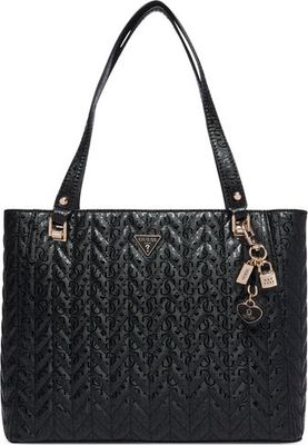 Shopper bag elegancka Guess ze sklepu: eobuwie.pl w kategorii: Torby Shopper bag - zdjęcie WP-EBWP-9KUZS-09B_0000306156418