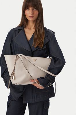 Shopper bag elegancka Guess ze sklepu: eobuwie.pl w kategorii: Torby Shopper bag - zdjęcie WP-EBWP-9KUZS-09B_0000306156623