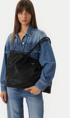 Shopper bag elegancka Guess ze sklepu: eobuwie.pl w kategorii: Torby Shopper bag - zdjęcie WP-EBWP-9KUZS-09B_0000306157156