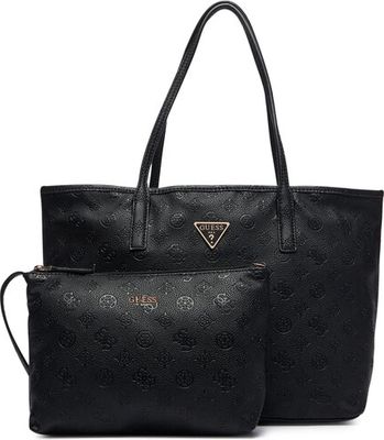 Shopper bag elegancka Guess ze sklepu: eobuwie.pl w kategorii: Torby Shopper bag - zdjęcie WP-EBWP-9KUZS-09B_0000306157163