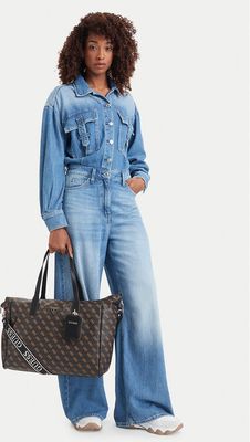 Guess - Shopper bag ze sklepu: eobuwie.pl w kategorii: Torby Shopper bag - zdjęcie WP-EBWP-9KUZS-09B_0000306158962