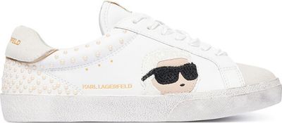 Buty sportowe damskie wiosenne Karl Lagerfeld ze sklepu: eobuwie.pl w kategorii: Buty sportowe damskie - zdjęcie WP-EBWP-9KUZS-09B_0000306166844