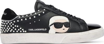 Buty sportowe damskie na wiosnę Karl Lagerfeld ze sklepu: eobuwie.pl w kategorii: Buty sportowe damskie - zdjęcie WP-EBWP-9KUZS-09B_0000306166851
