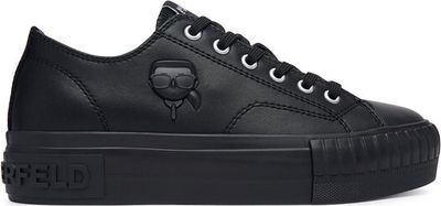 Trampki damskie eleganckie Karl Lagerfeld ze sklepu: eobuwie.pl w kategorii: Trampki damskie - zdjęcie WP-EBWP-9KUZS-09B_0000306166875