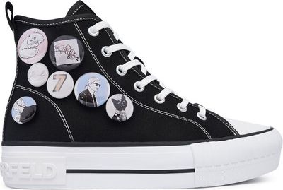 Trampki damskie Karl Lagerfeld ze sklepu: eobuwie.pl w kategorii: Trampki damskie - zdjęcie WP-EBWP-9KUZS-09B_0000306166899