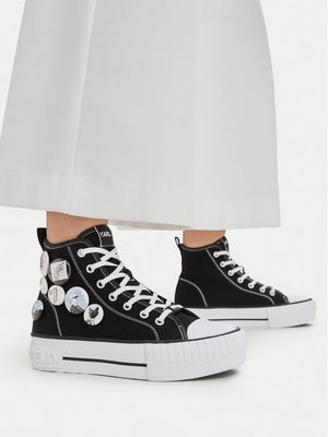Trampki damskie Karl Lagerfeld ze sklepu: eobuwie.pl w kategorii: Trampki damskie - zdjęcie WP-EBWP-9KUZS-09B_0000306166899