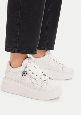 Karl Lagerfeld - Buty sportowe damskie na wiosnę ze sklepu: eobuwie.pl w kategorii: Buty sportowe damskie - zdjęcie WP-EBWP-9KUZS-09B_0000306167056