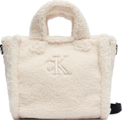 Shopper bag Calvin Klein Jeans ze sklepu: eobuwie.pl w kategorii: Torby Shopper bag - zdjęcie WP-EBWP-9KUZS-09B_0000306187313