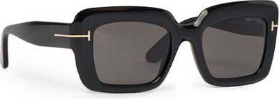 Okulary przeciwsłoneczne damskie Tom Ford ze sklepu: eobuwie.pl w kategorii: Okulary przeciwsłoneczne damskie - zdjęcie WP-EBWP-9KUZS-09B_0000306205673