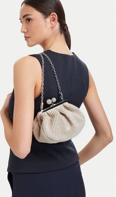 Kopertówka elegancka Weekend Max Mara ze sklepu: eobuwie.pl w kategorii: Kopertówki - zdjęcie WP-EBWP-9KUZS-09B_0000306209664