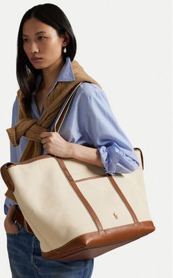 Polo Ralph Lauren - Shopper bag wakacyjna ze sklepu: eobuwie.pl w kategorii: Torby Shopper bag - zdjęcie WP-EBWP-9KUZS-09B_0000306217966