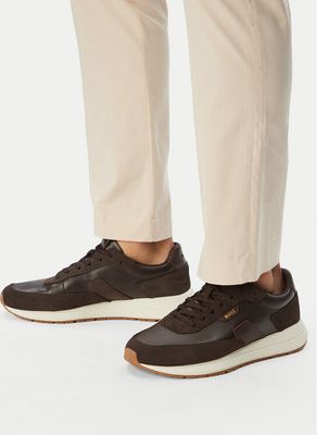 BOSS - Buty sportowe męskie jesienne ze sklepu: eobuwie.pl w kategorii: Buty sportowe męskie - zdjęcie WP-EBWP-9KUZS-09B_0000306221741