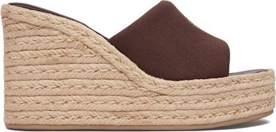 Espadryle damskie na lato Calvin Klein ze sklepu: eobuwie.pl w kategorii: Espadryle damskie - zdjęcie WP-EBWP-9KUZS-09B_0000306237964