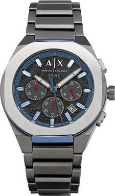 Zegarek Armani Exchange ze sklepu: eobuwie.pl w kategorii: Zegarki - zdjęcie WP-EBWP-9KUZS-09B_0000306241923