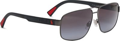 Okulary przeciwsłoneczne elegancki Polo Ralph Lauren ze sklepu: eobuwie.pl w kategorii: Okulary przeciwsłoneczne męskie - zdjęcie WP-EBWP-9KUZS-09B_0000306256958