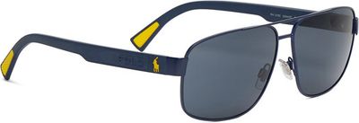 Okulary przeciwsłoneczne elegancki Polo Ralph Lauren ze sklepu: eobuwie.pl w kategorii: Okulary przeciwsłoneczne męskie - zdjęcie WP-EBWP-9KUZS-09B_0000306256965