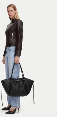 Shopper bag elegancka Karl Lagerfeld ze sklepu: eobuwie.pl w kategorii: Torby Shopper bag - zdjęcie WP-EBWP-9KUZS-09B_0000306283046