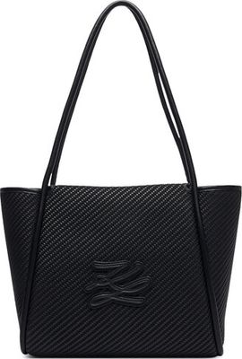 Shopper bag elegancka Karl Lagerfeld ze sklepu: eobuwie.pl w kategorii: Torby Shopper bag - zdjęcie WP-EBWP-9KUZS-09B_0000306283107