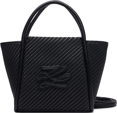 Shopper bag elegancka Karl Lagerfeld ze sklepu: eobuwie.pl w kategorii: Torby Shopper bag - zdjęcie WP-EBWP-9KUZS-09B_0000306283121