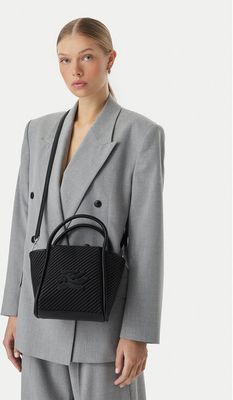Shopper bag elegancka Karl Lagerfeld ze sklepu: eobuwie.pl w kategorii: Torby Shopper bag - zdjęcie WP-EBWP-9KUZS-09B_0000306283121
