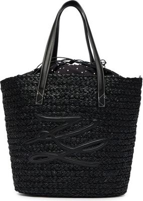 Shopper bag elegancka Karl Lagerfeld ze sklepu: eobuwie.pl w kategorii: Torby Shopper bag - zdjęcie WP-EBWP-9KUZS-09B_0000306283374