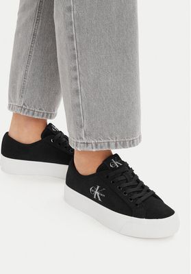 Buty sportowe damskie wiosenne Calvin Klein ze sklepu: eobuwie.pl w kategorii: Buty sportowe damskie - zdjęcie WP-EBWP-9KUZS-09B_0000306296329