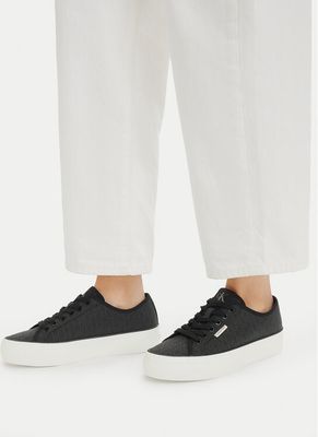 Trampki damskie wiosenne Calvin Klein ze sklepu: eobuwie.pl w kategorii: Trampki damskie - zdjęcie WP-EBWP-9KUZS-09B_0000306296343