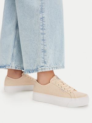 Buty sportowe damskie na wiosnę Calvin Klein ze sklepu: eobuwie.pl w kategorii: Buty sportowe damskie - zdjęcie WP-EBWP-9KUZS-09B_0000306296381